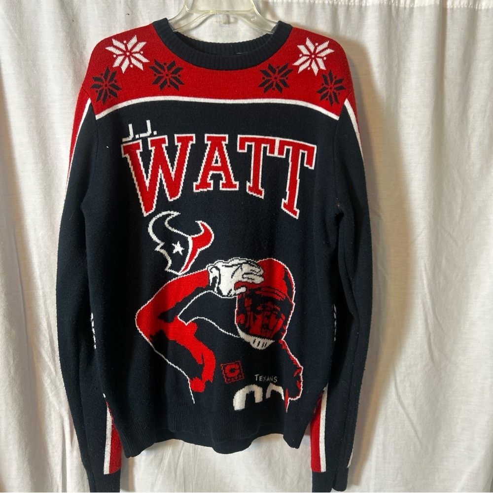 JJ Watt Sweater Size Large HOUSTON TEXANS #99 NFL Team Apparel